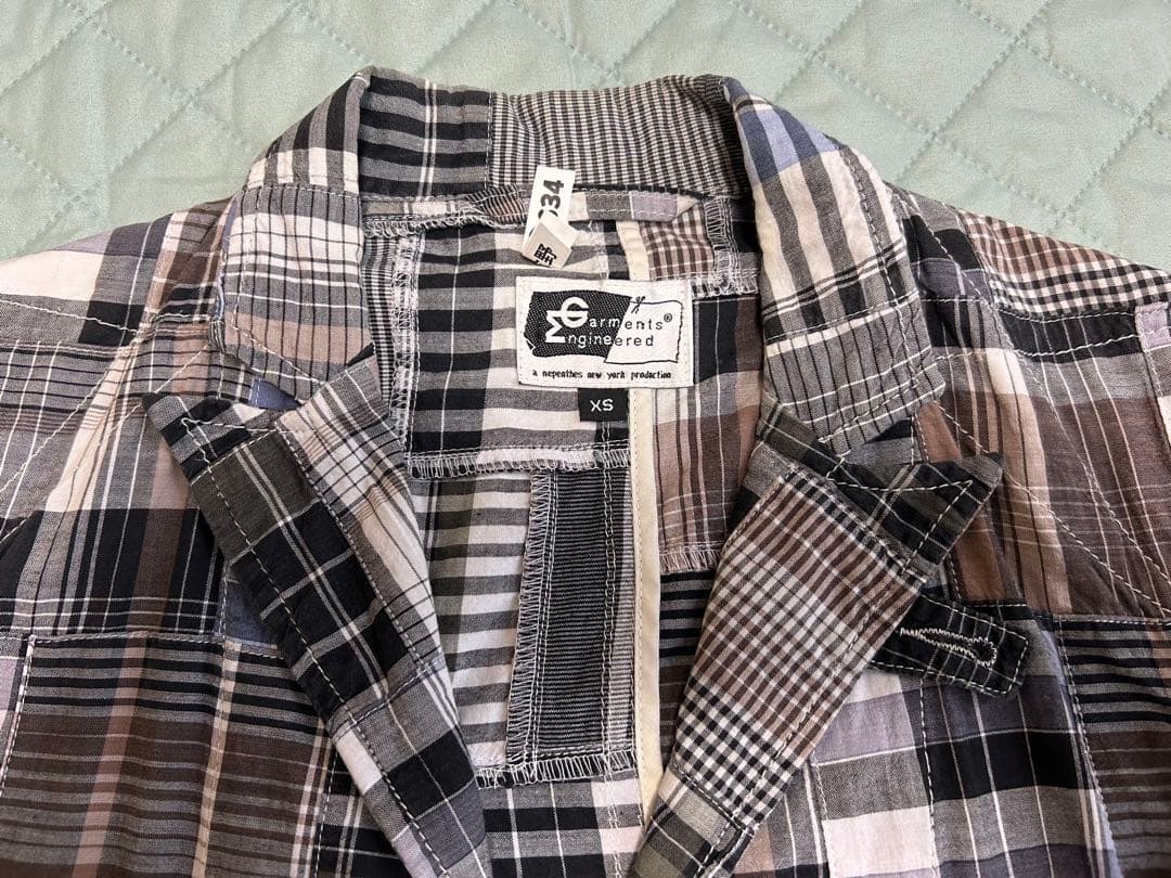 ENGINEERED GARMENTS パッチワーク ジャケット XS