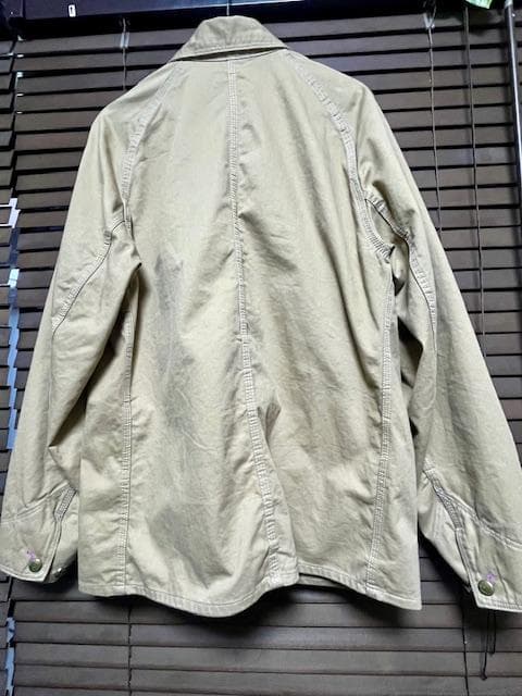 40★TCB jeans Cat Head Jacket Khaki Drill