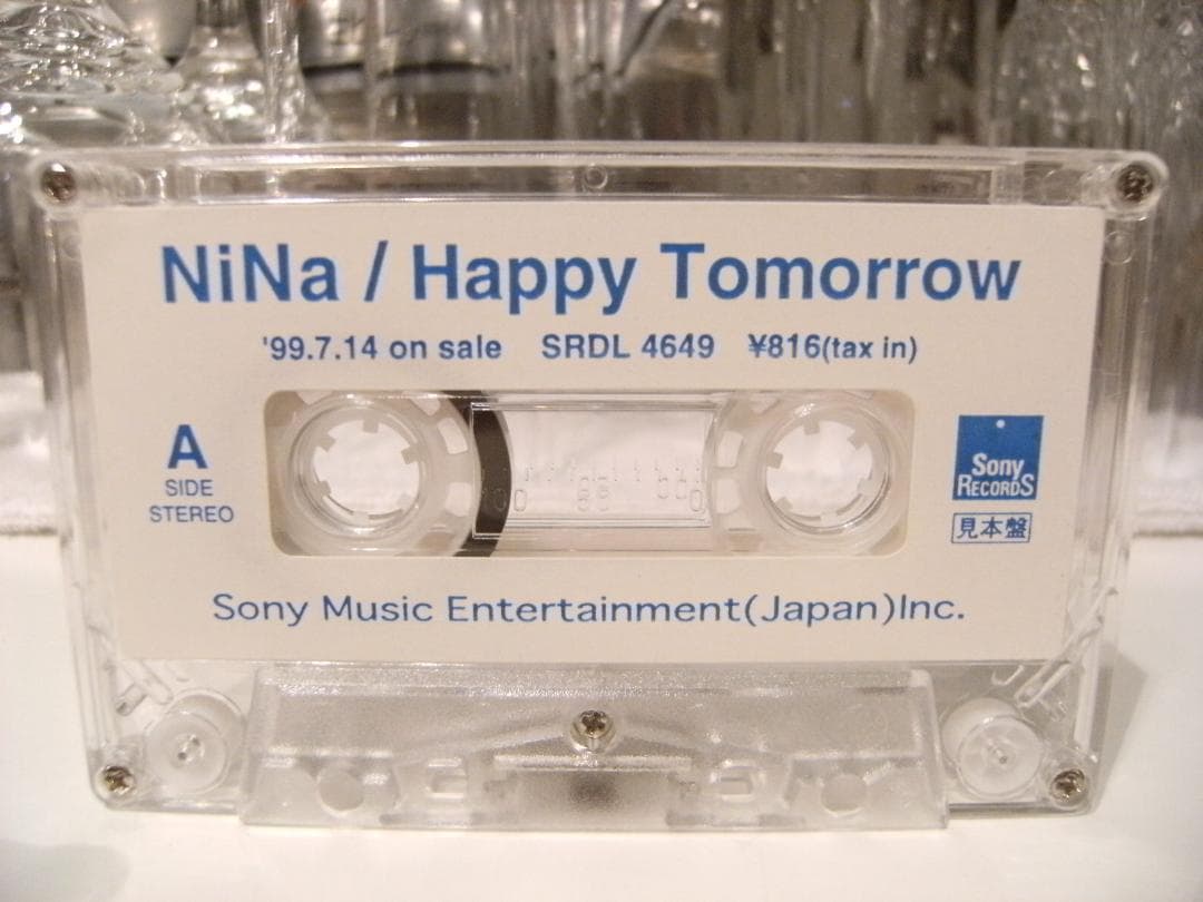 プロモーション用 NiNa カセットテープ Happy Tomorrow