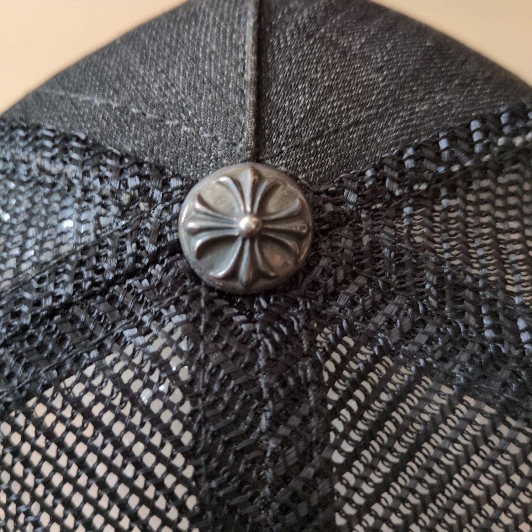 CHROME HEARTS ブラックメッシュキャップ