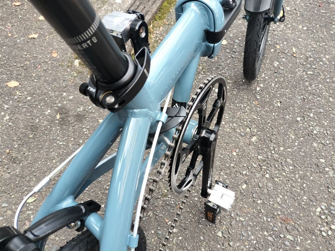折りたたみ自転車 RENAULT PLATINUM LIGHT8 カスタム品