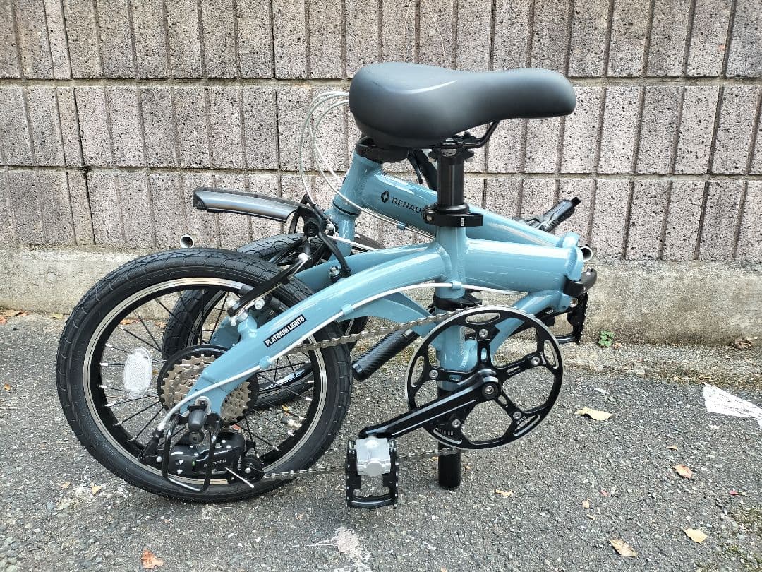 折りたたみ自転車 RENAULT PLATINUM LIGHT8 カスタム品