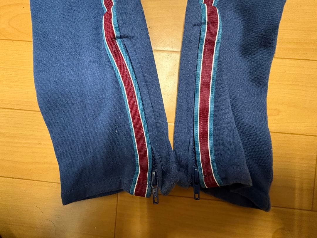 glamb サルエルパンツ 青