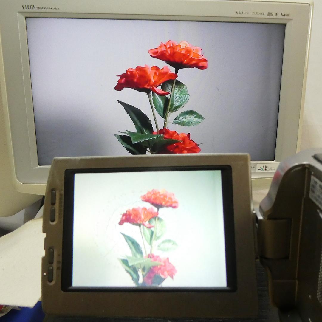 ソニー DCR-TRV7 【動作良好】MiniDV ビデオカメラ　ダビングに最適