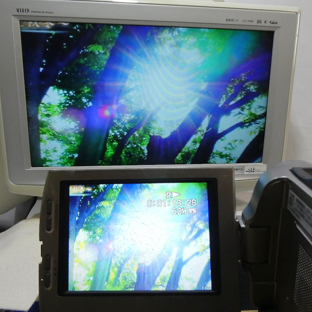 ソニー DCR-TRV7 【動作良好】MiniDV ビデオカメラ　ダビングに最適