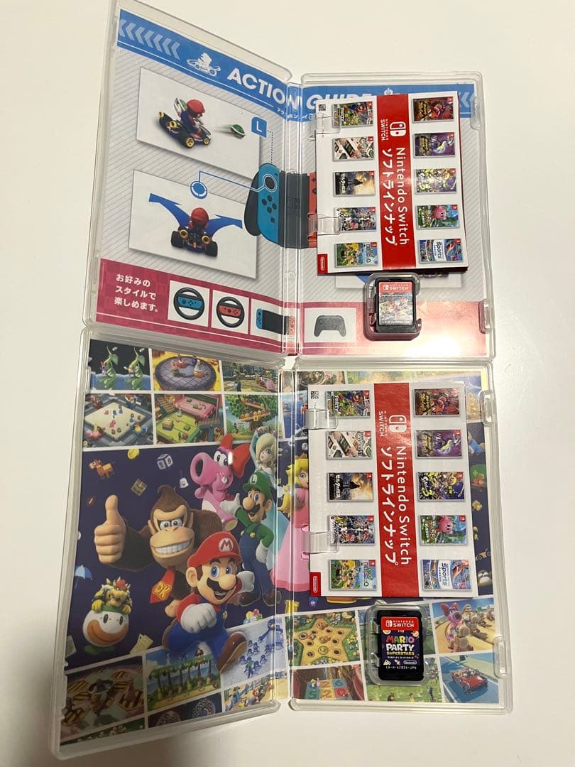 マリオカート8デラックス マリオパーティスーパースターズ まとめ売り