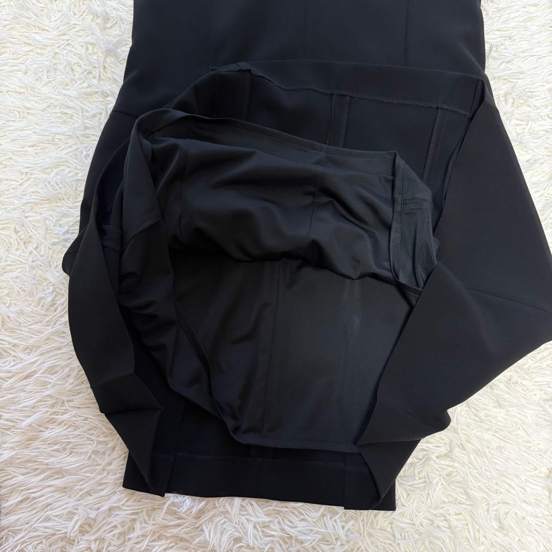 【未使用級】フォクシー　ワンピース　ストレッチ　タック　手洗い可　ブラック　38