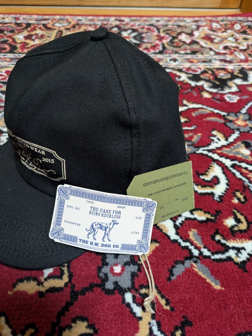 THE H.W.DOG&CO. TRUCKER CAP ブラック 36 新品