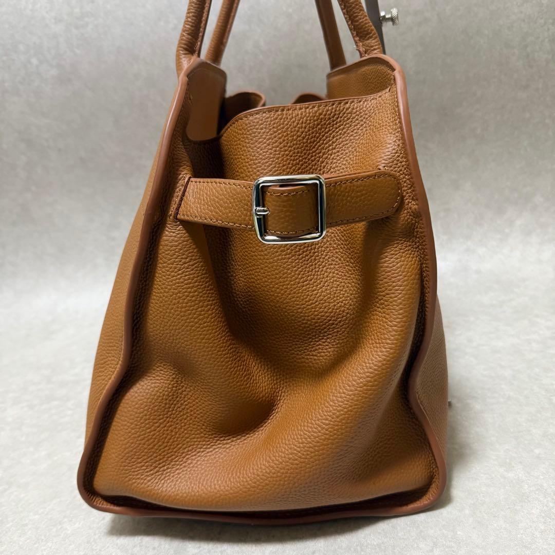 【JISTORY】ジストリー　SIDE BELT BOSTON BAG キャメル