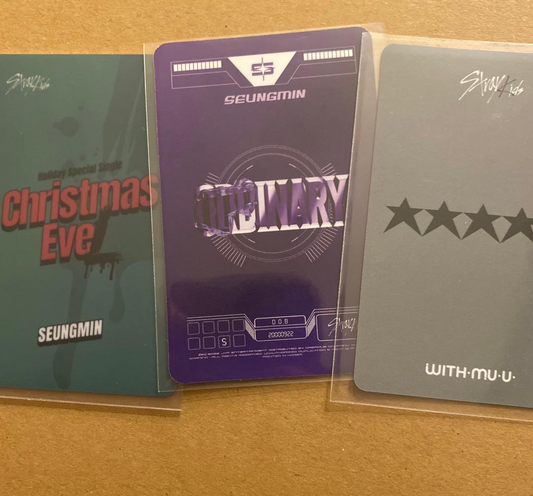 straykidsスキズ スンミン ラキドロ evel 5star 封入おまけ
