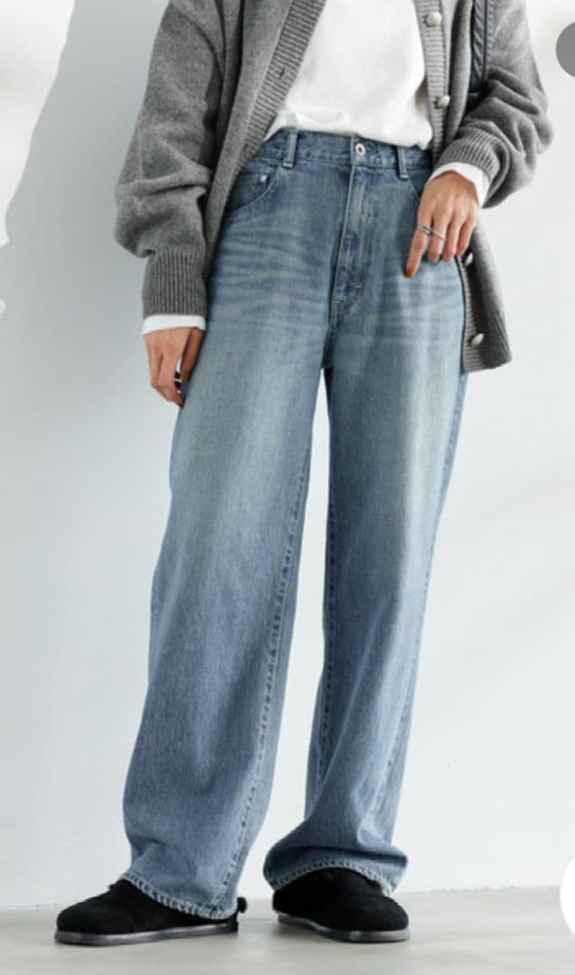フレームワーク　denim ストレートレッグ パンツ　38