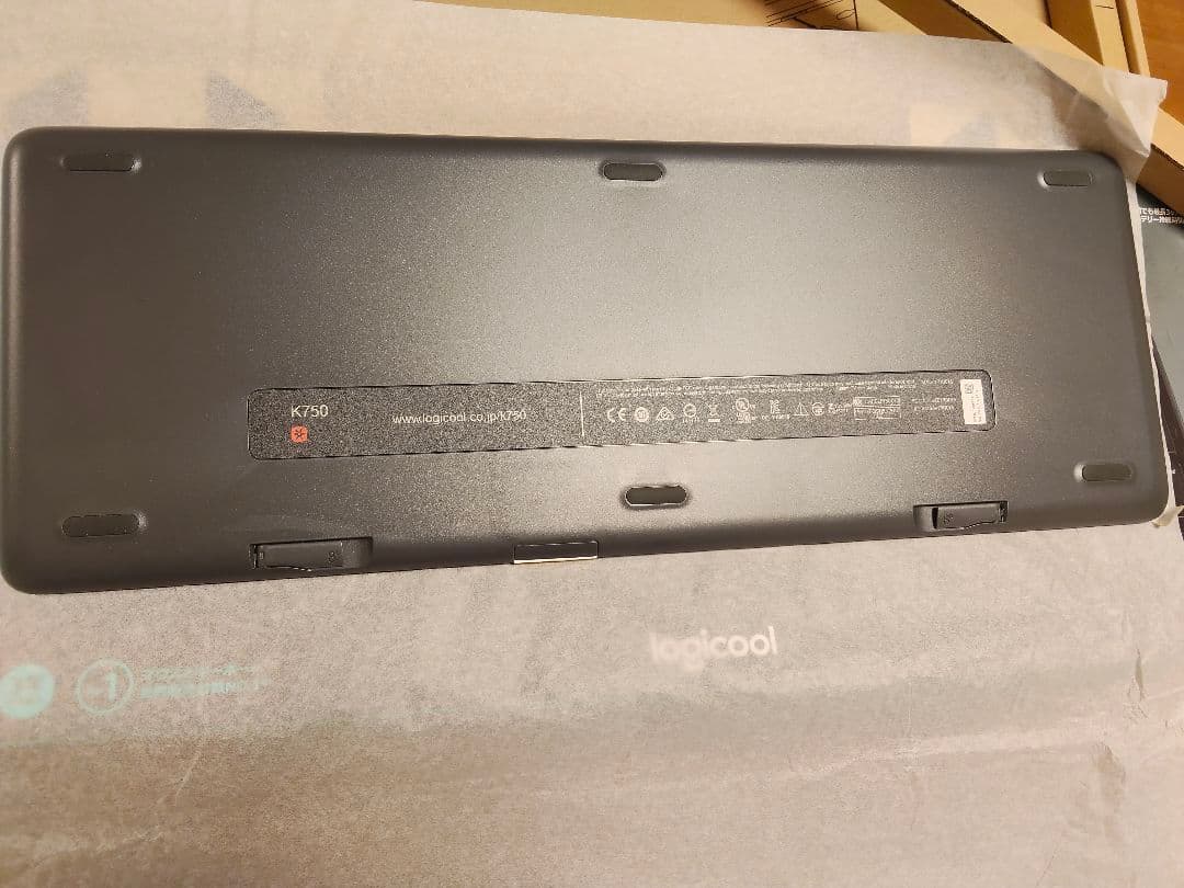 最終値下げ　logicool K750r ソーラーワイヤレスキーボード