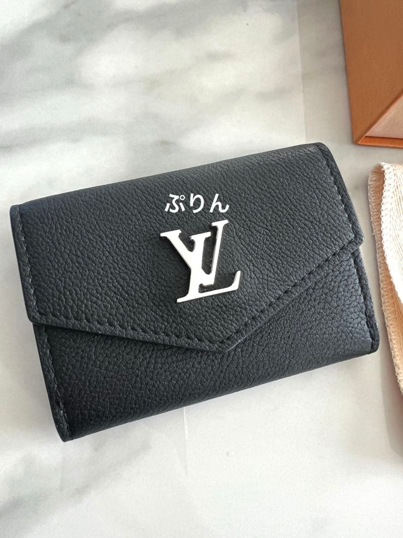 美品 LOUISVUITTON ルイヴィトン ポルトフォイユロックミニ 財布