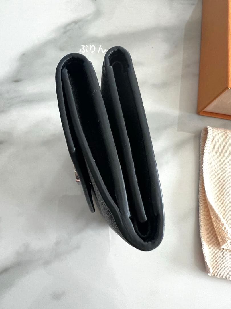 美品 LOUISVUITTON ルイヴィトン ポルトフォイユロックミニ 財布