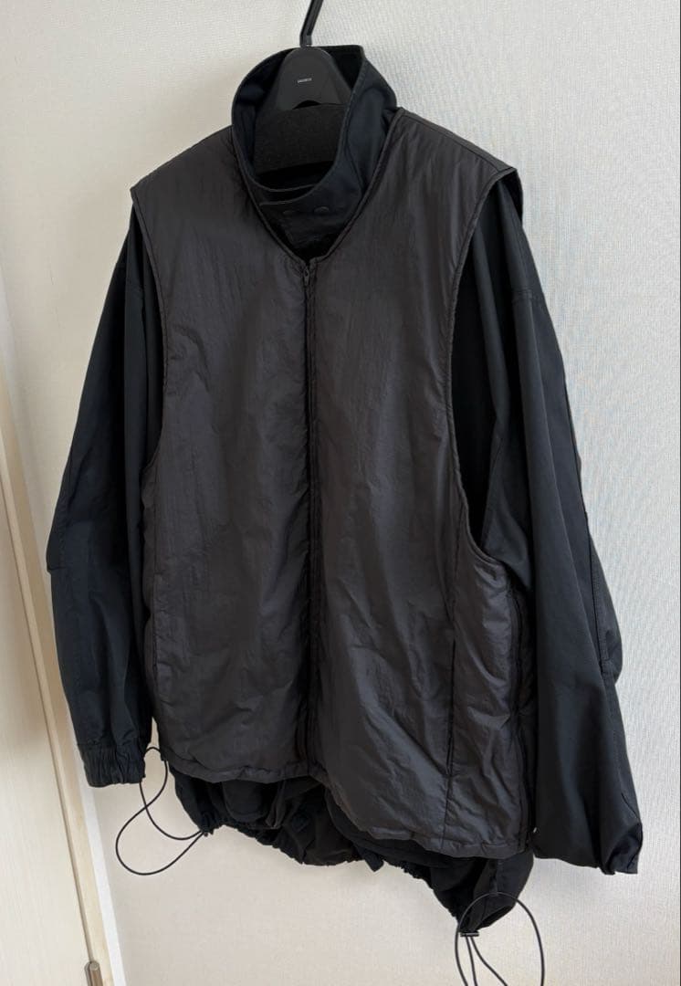 s*迎様 stein reversible mods coat ブラック