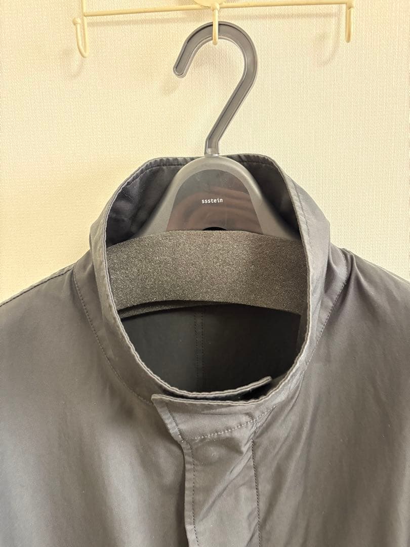 s*迎様 stein reversible mods coat ブラック