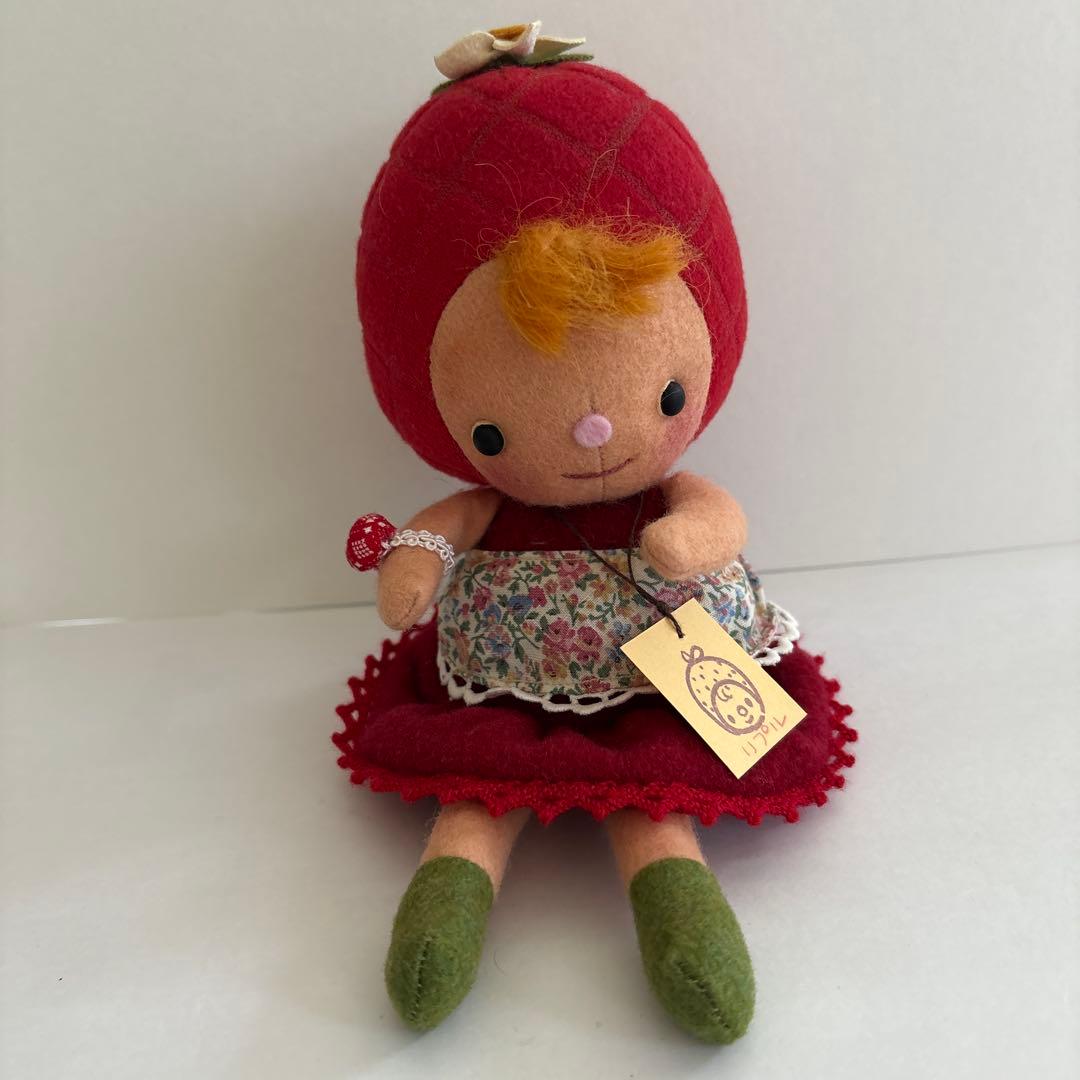 テディベア　作家　丸山いくこ　I’m リプル　いちごちゃん