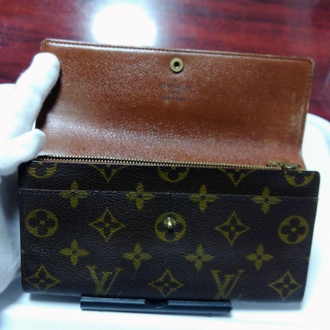 Louis Vuitton　ルイヴィトン 二つ折り長財布 モノグラム