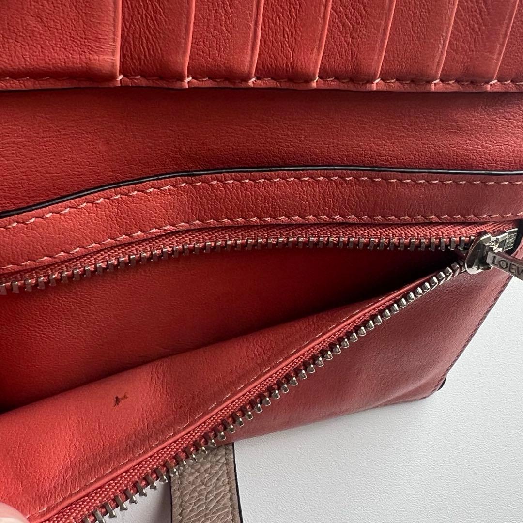 118 美品 LOEWE ロエベ 2つ折り財布