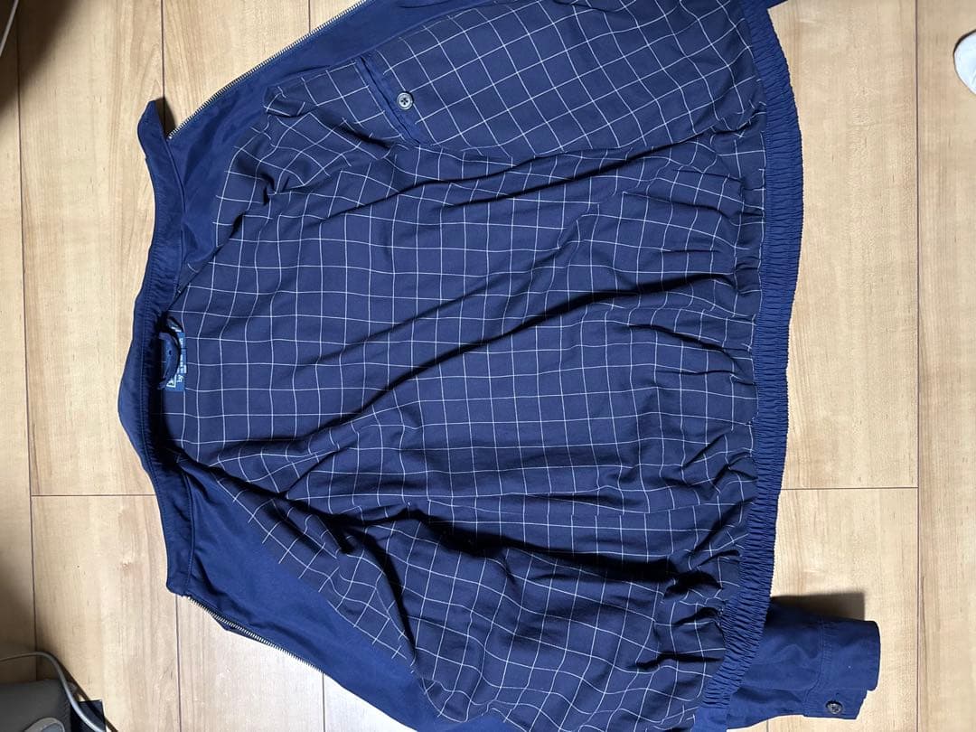 【美品】90s ラルフローレン スウィングトップ ネイビー