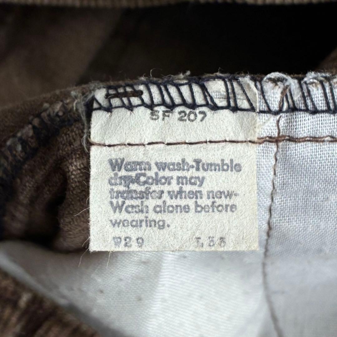 70s LEVI'S 646 コーデュロイパンツ ベルボトム 42TALON