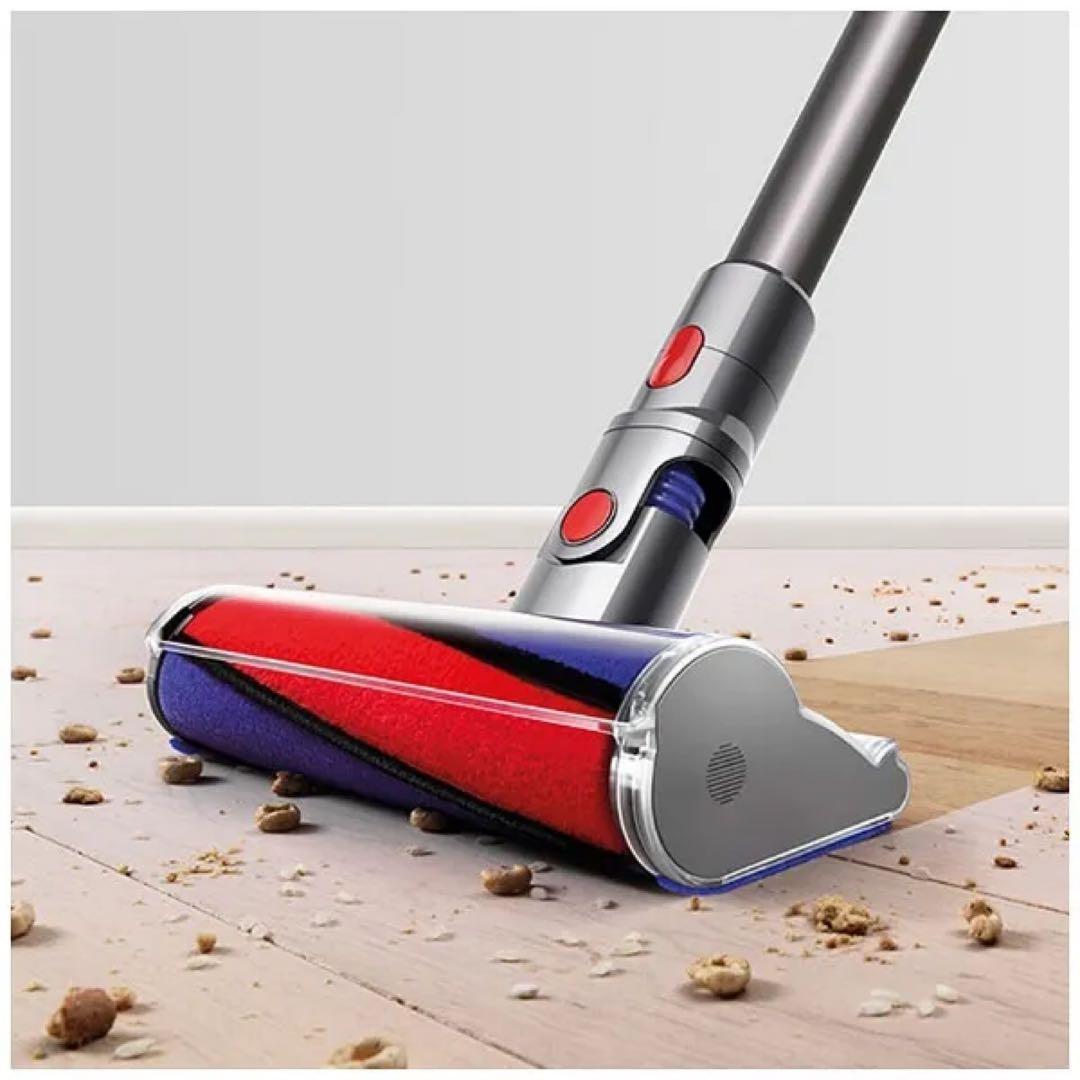 新品】dyson v8 fluffy + アイアン色