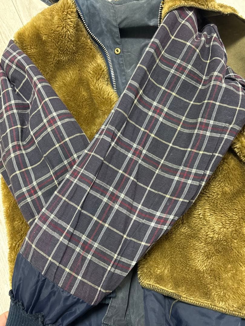 90's 3ワラント バブアービデイル ブラック ライナー付き　Barbour