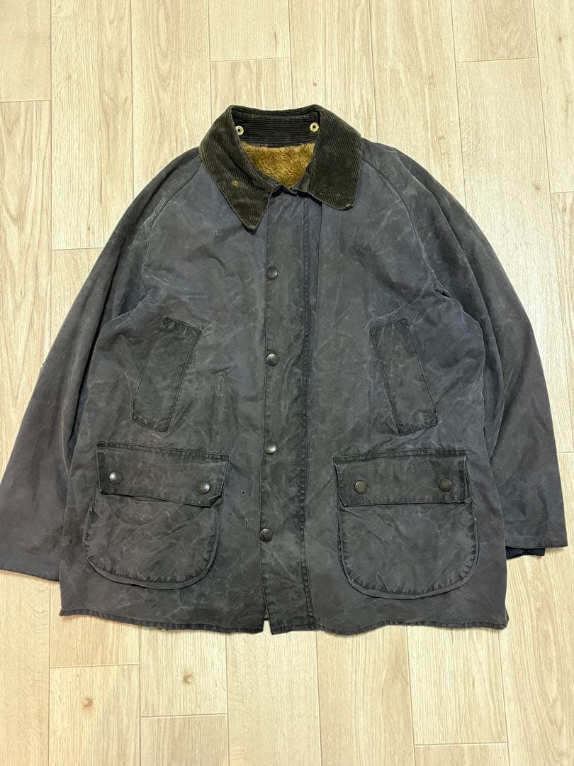 90's 3ワラント バブアービデイル ブラック ライナー付き　Barbour