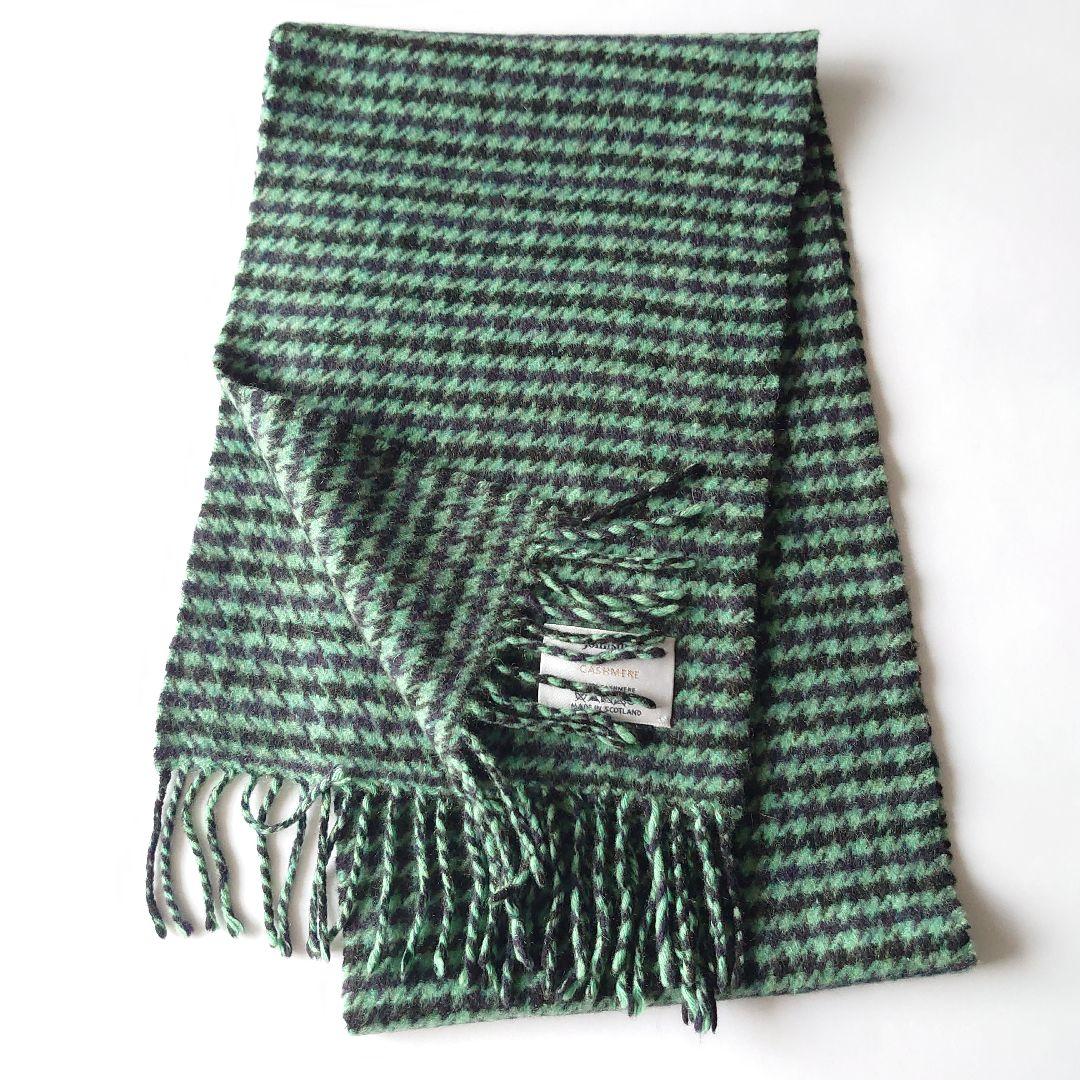 ●Johnstons of Elgin ジョンストンズ カシミヤマフラー 厚手