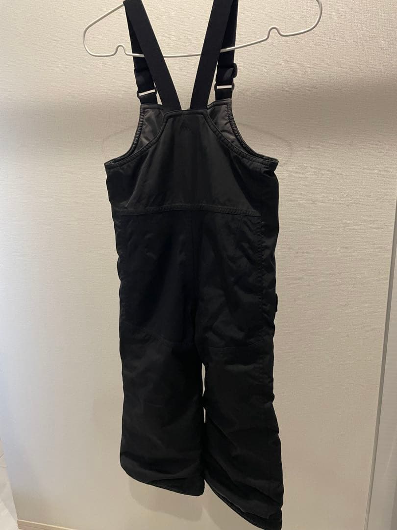 【極美品】Burton スノーボードウェア キッズ　4T ビブパンツ　ブラック