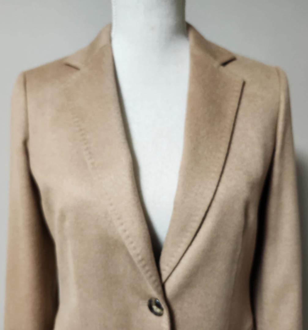 MAX MARA 白タグ　キャメル　ジャケット