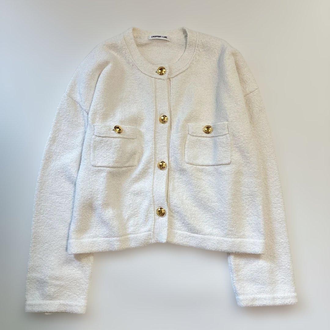 【美品】Deuxieme Classe Cotton Jacket カーディガン