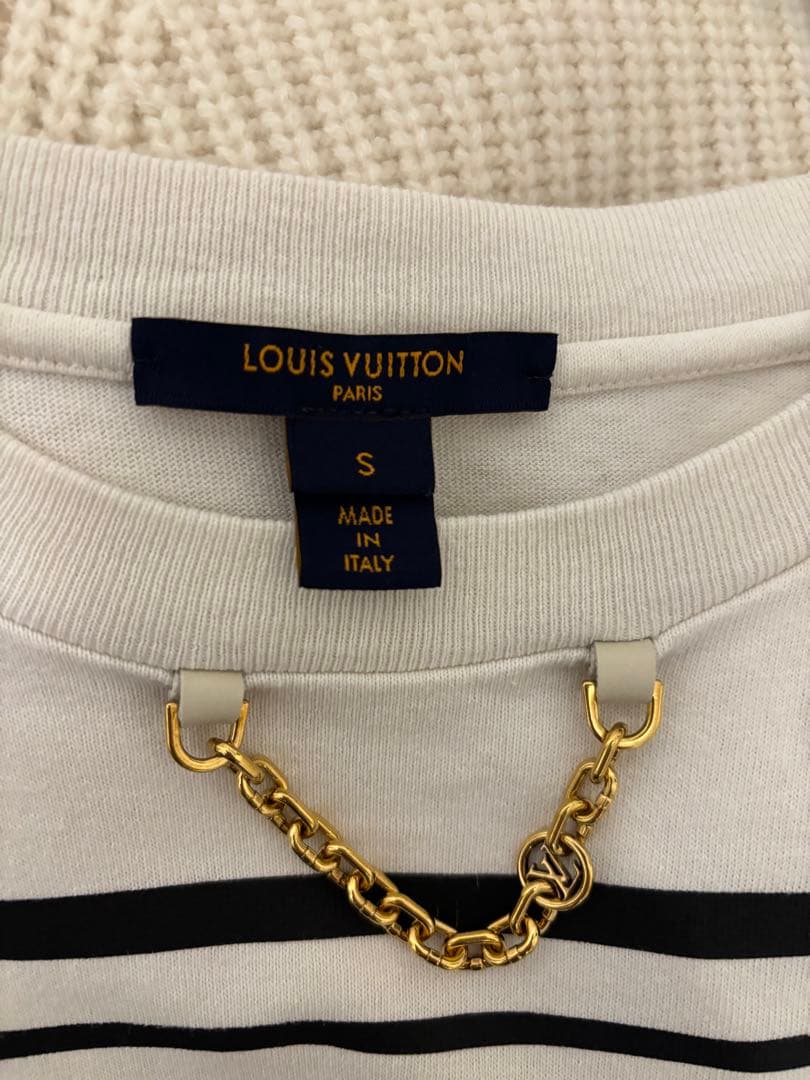 Louis Vuitton ルイヴィトン チェーン装飾 Tシャツ Sサイズ
