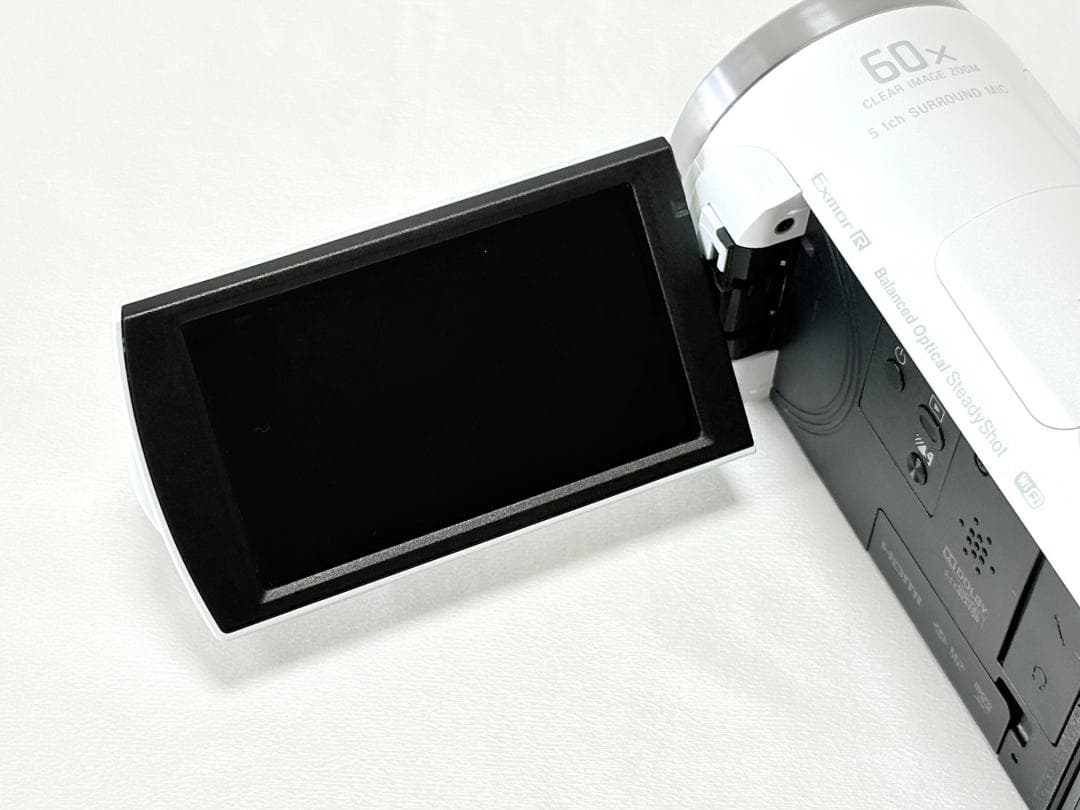 【ほぼ新品】 ソニー SONY HANDYCAM HDR-CX680　ホワイト