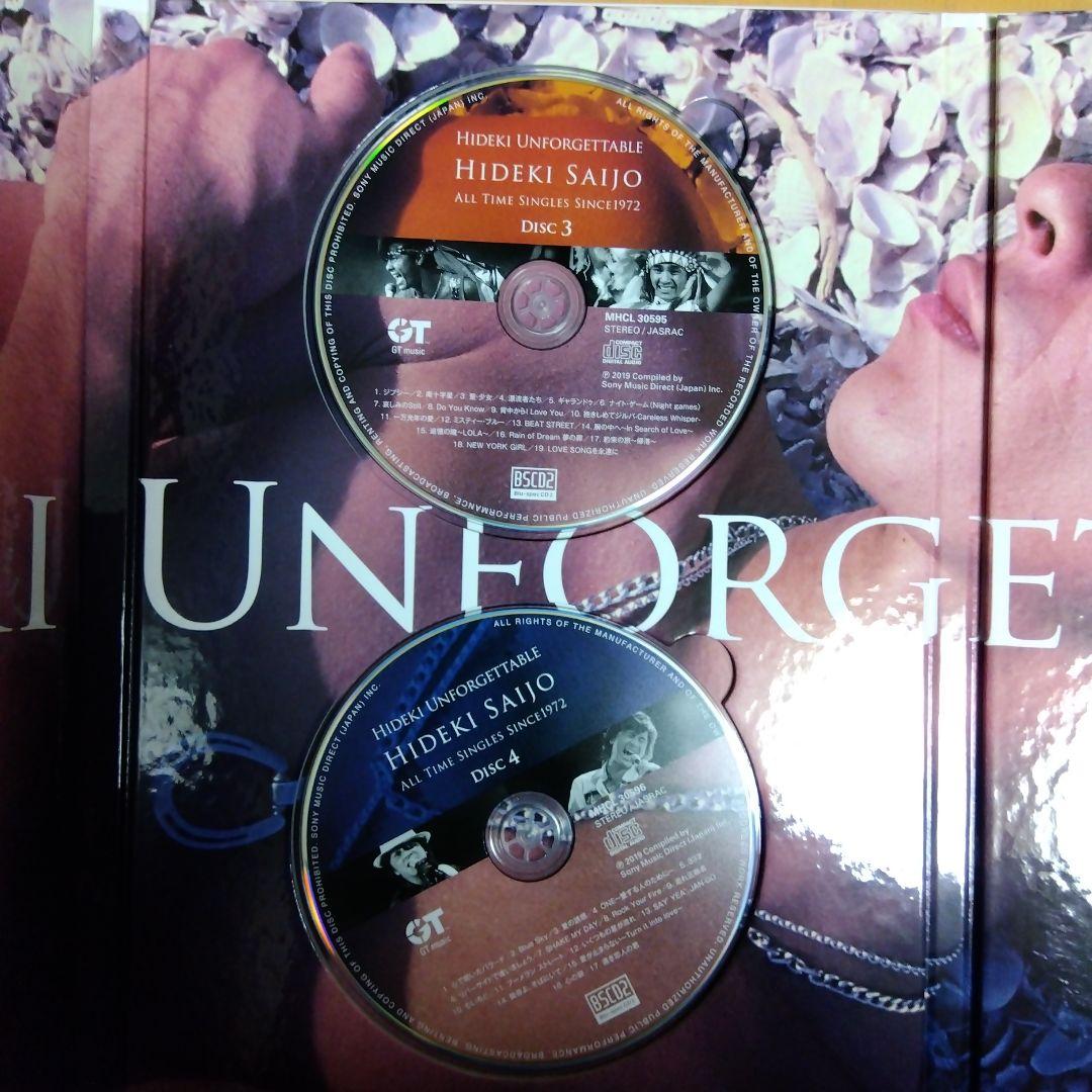 西城秀樹 CD HIDEKI UNFORGETTABLE