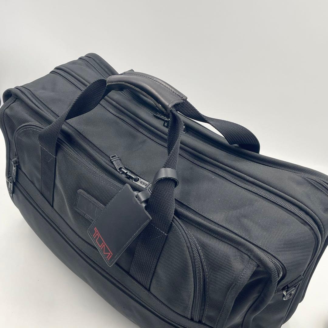 【美品】TUMI ボストンバッグ 2way ゴルフ ビジネス 大容量 ナイロン黒