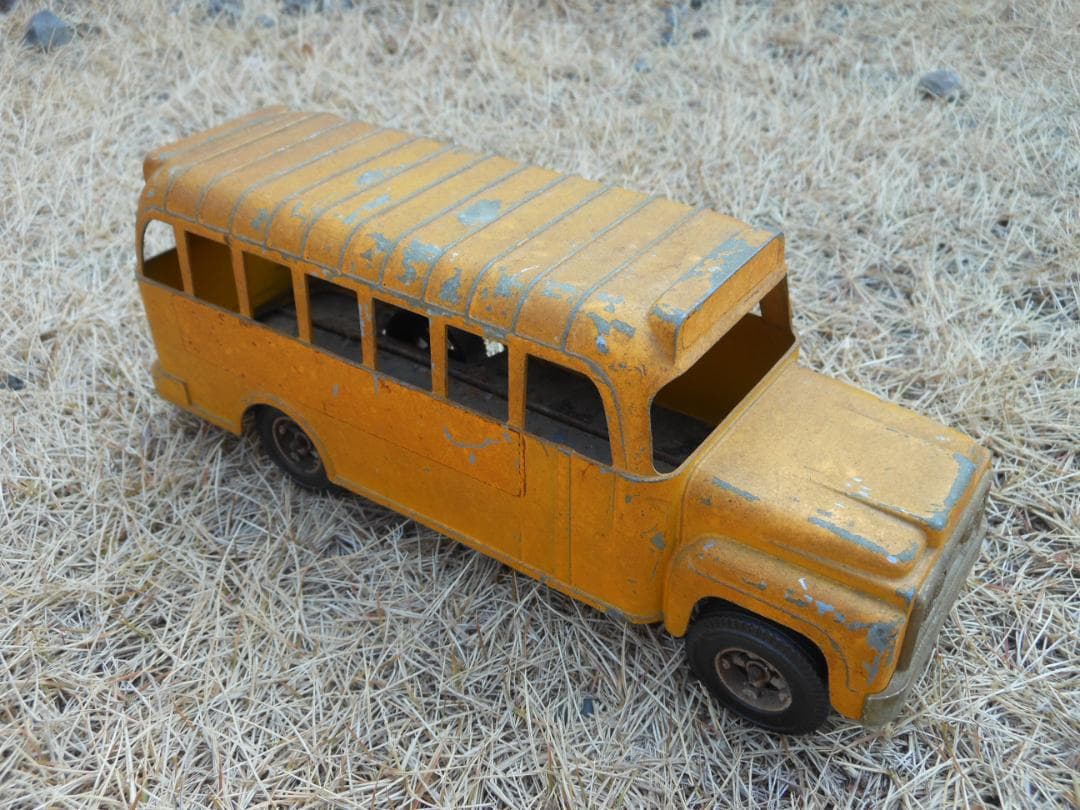 アンティーク HUBLEY MADE IN USA　バス　ハブリースクールバス