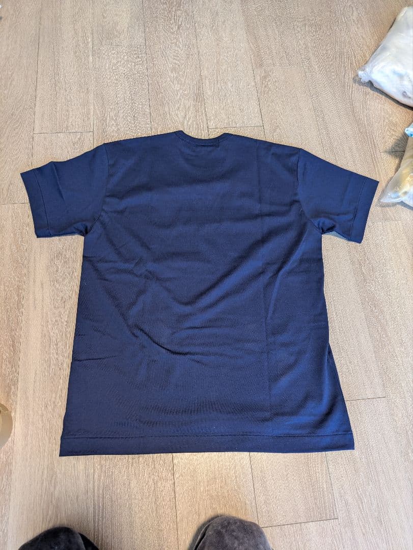 PLAY コムデギャルソン　ハート Tシャツ ネイビー