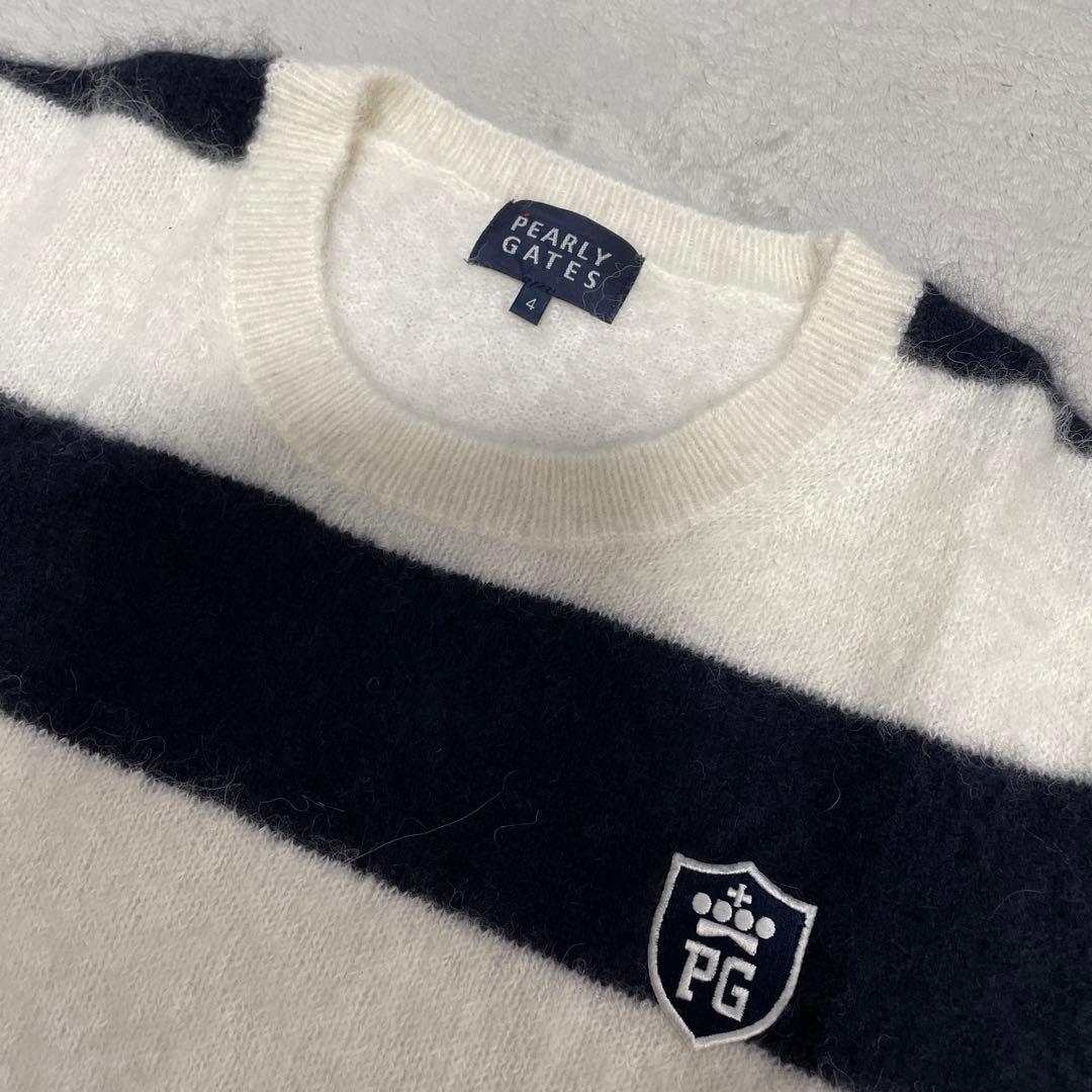 【美品‼️】PEARLY GATES パーリーゲイツ アルパカ、ウール混　セーター