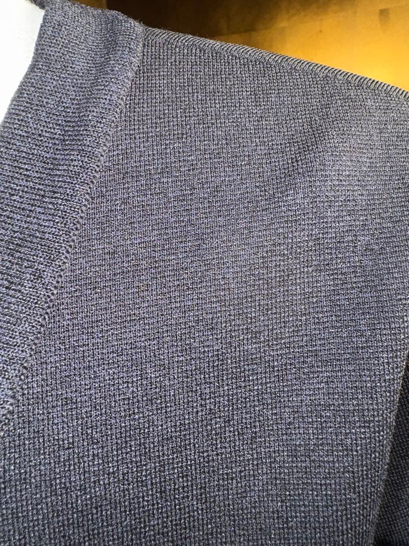 【Reneルネ】新品タグ付定価46200円ウォッシャブルVネックカーディガン36