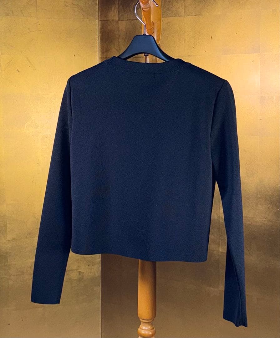 【Reneルネ】新品タグ付定価46200円ウォッシャブルVネックカーディガン36