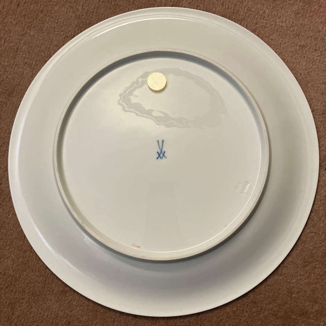 Meissen マイセン /※ 1級品 フラワーブーケ　飾り皿 直径31cm