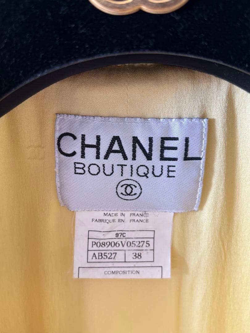 週末限定価格　新品同様　CHANEL イエロージャケット ヴィンテージ