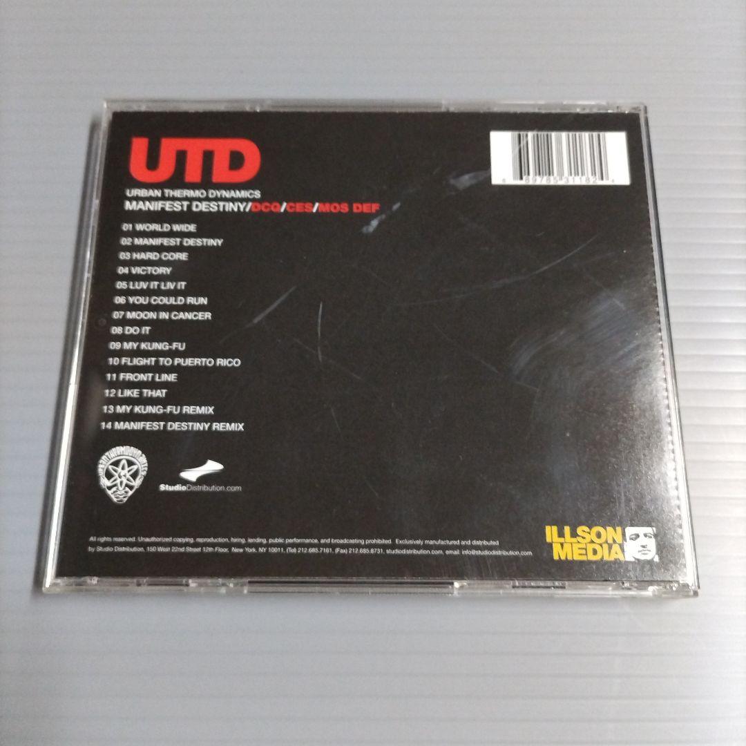 希少盤CD『Manifest Destiny/UTD』