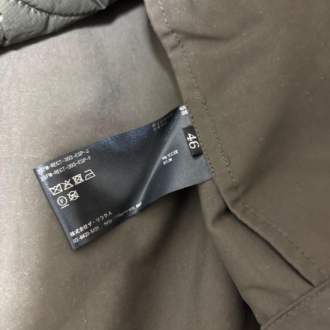 リラクス　エディション別注　ショートモッズコート　21FW オリーブ　ライナー付