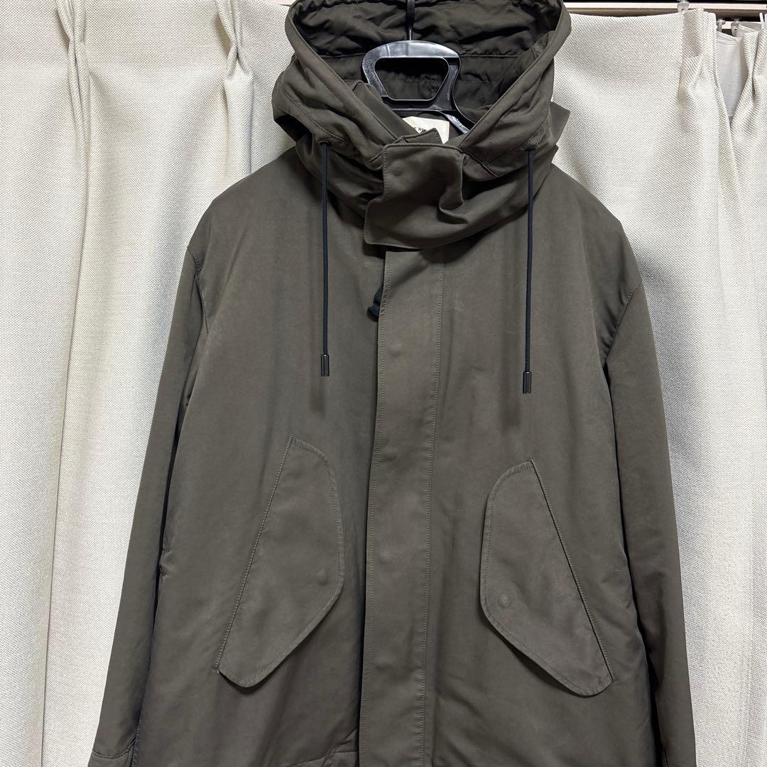リラクス　エディション別注　ショートモッズコート　21FW オリーブ　ライナー付