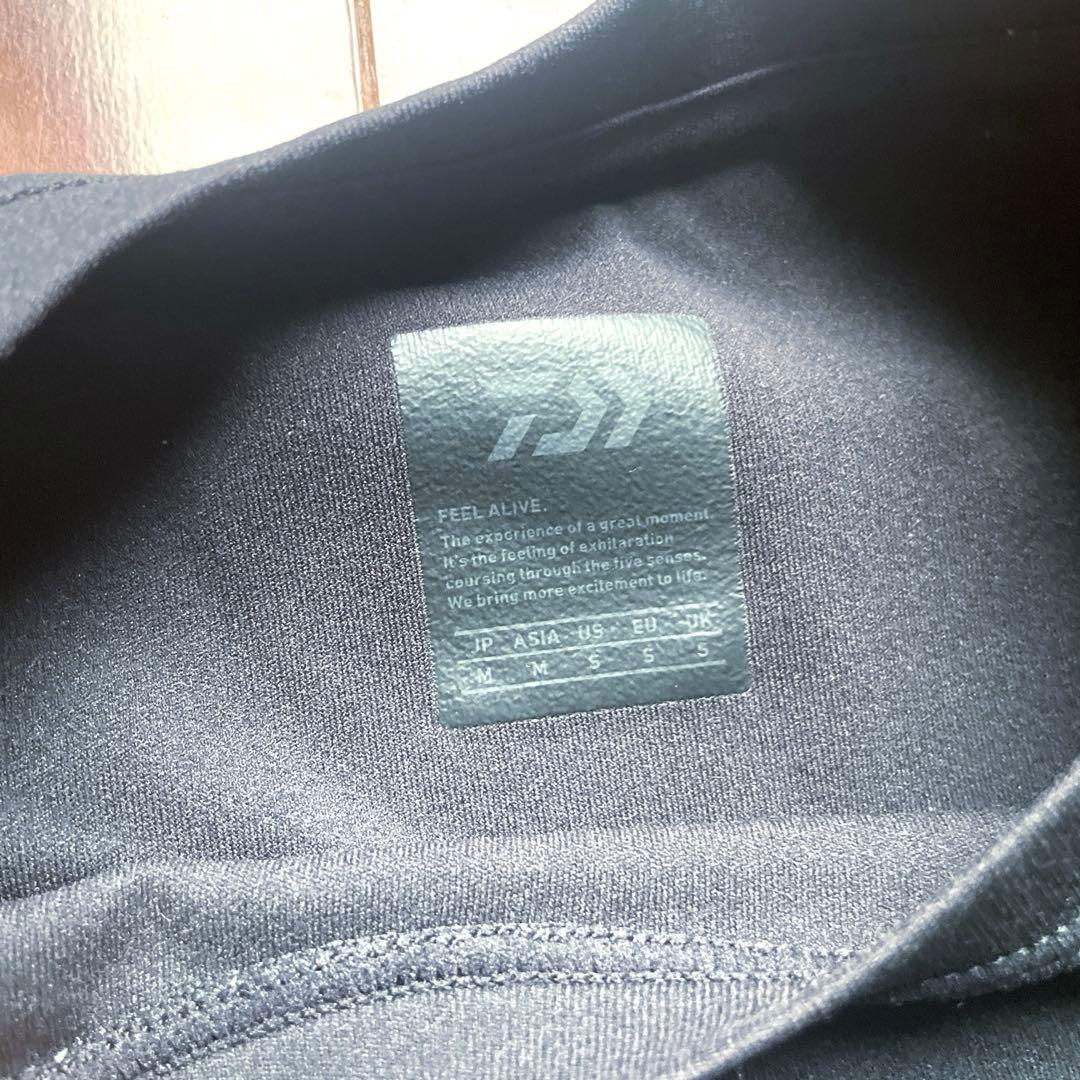 DAIWA PIER39 TECH DRAWSTRING S/S TEE 黒