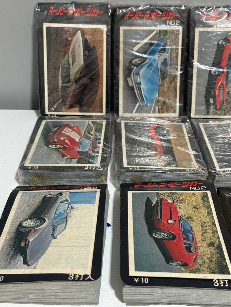 当時物 大量! アマダ スーパー スポーツカー カード ポラロイド