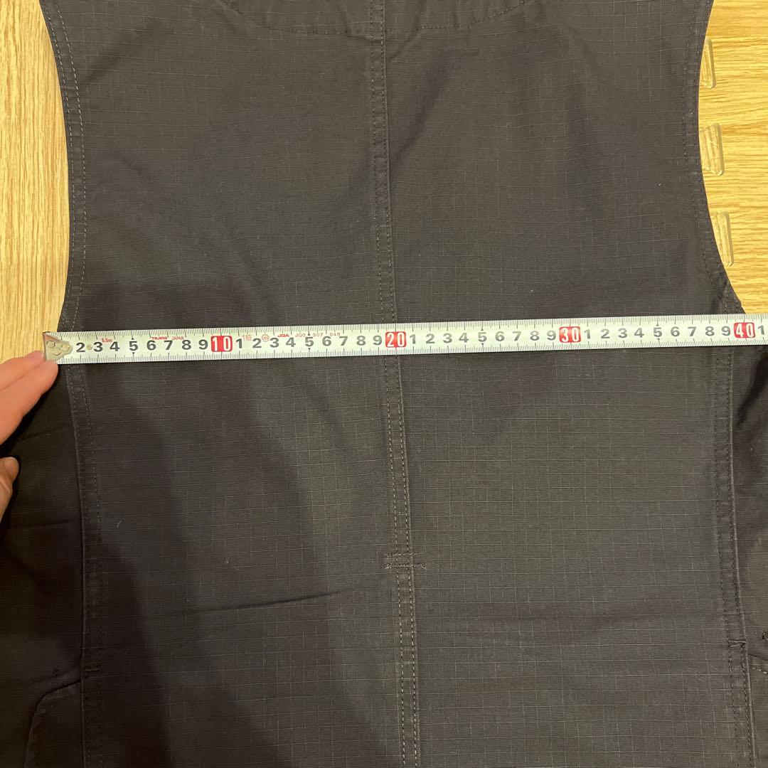 スノーピーク ダークグレー ベスト クリーニング済 おしゃれ