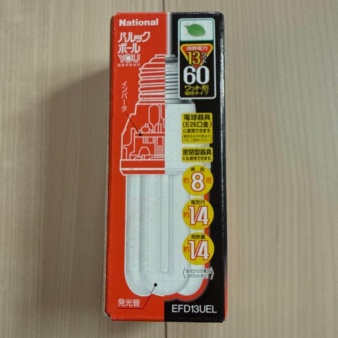 National パルックボール EFD13UEL 60W相当 5個セット